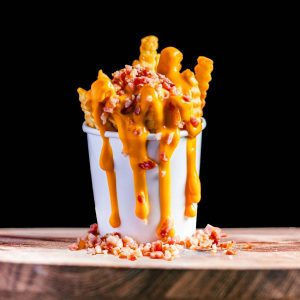Bacon Melted Cheese Fries